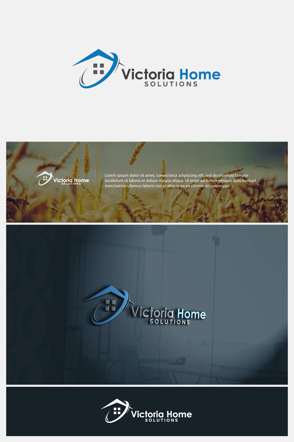 Logo Design by ArtFlame for Victoria Home Solutions | Design #8527248