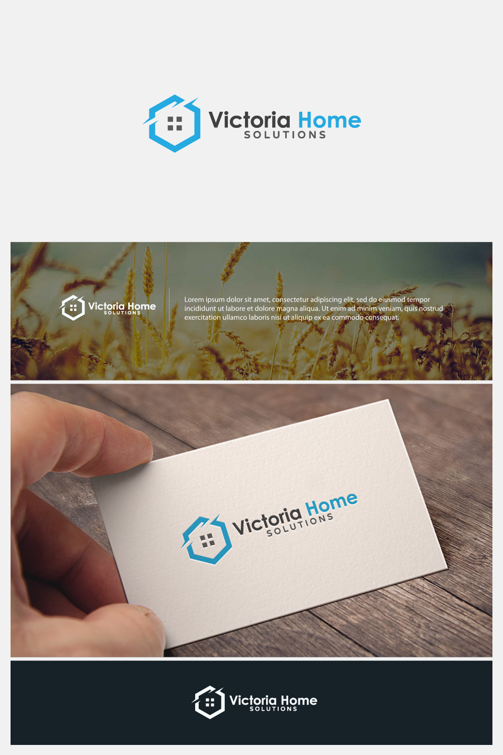 Diseño de Logo por ArtFlame para Victoria Home Solutions | Diseño #8527341