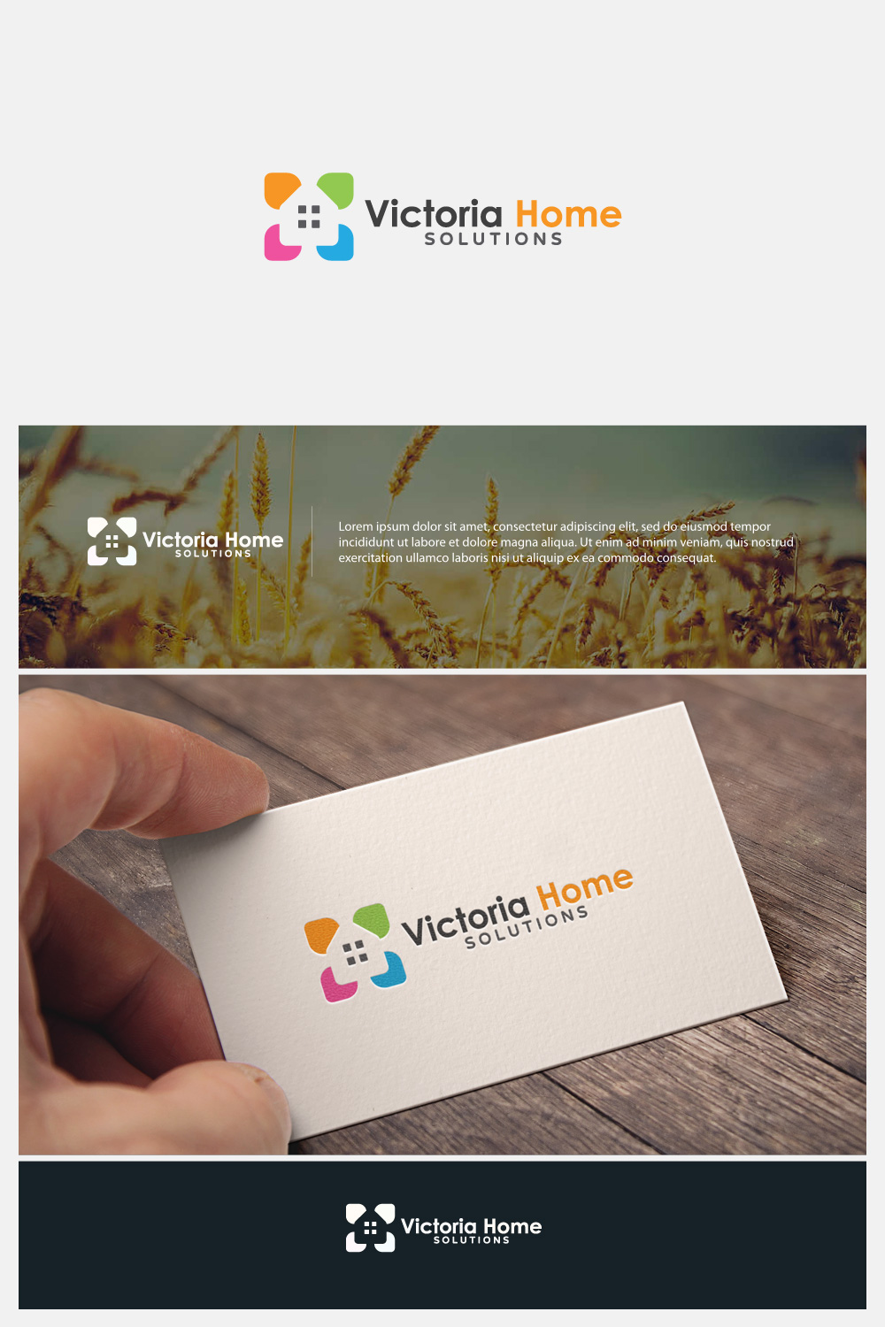 Logo Design by ArtFlame for Victoria Home Solutions | Design #8527421