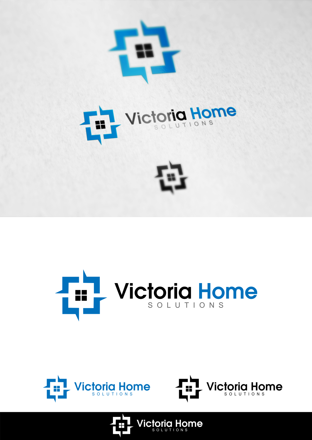 Logo Design by JM GRAPHICS for Victoria Home Solutions | Design #8509118