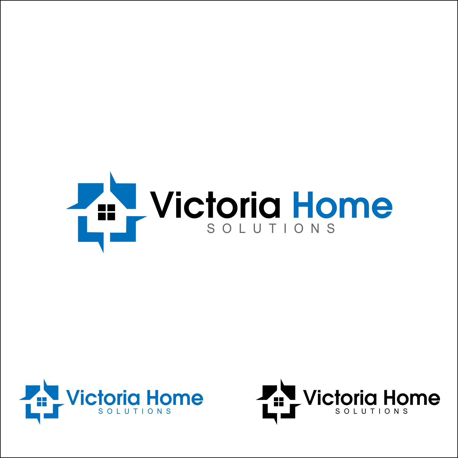 Logo Design by JM GRAPHICS for Victoria Home Solutions | Design #8509133