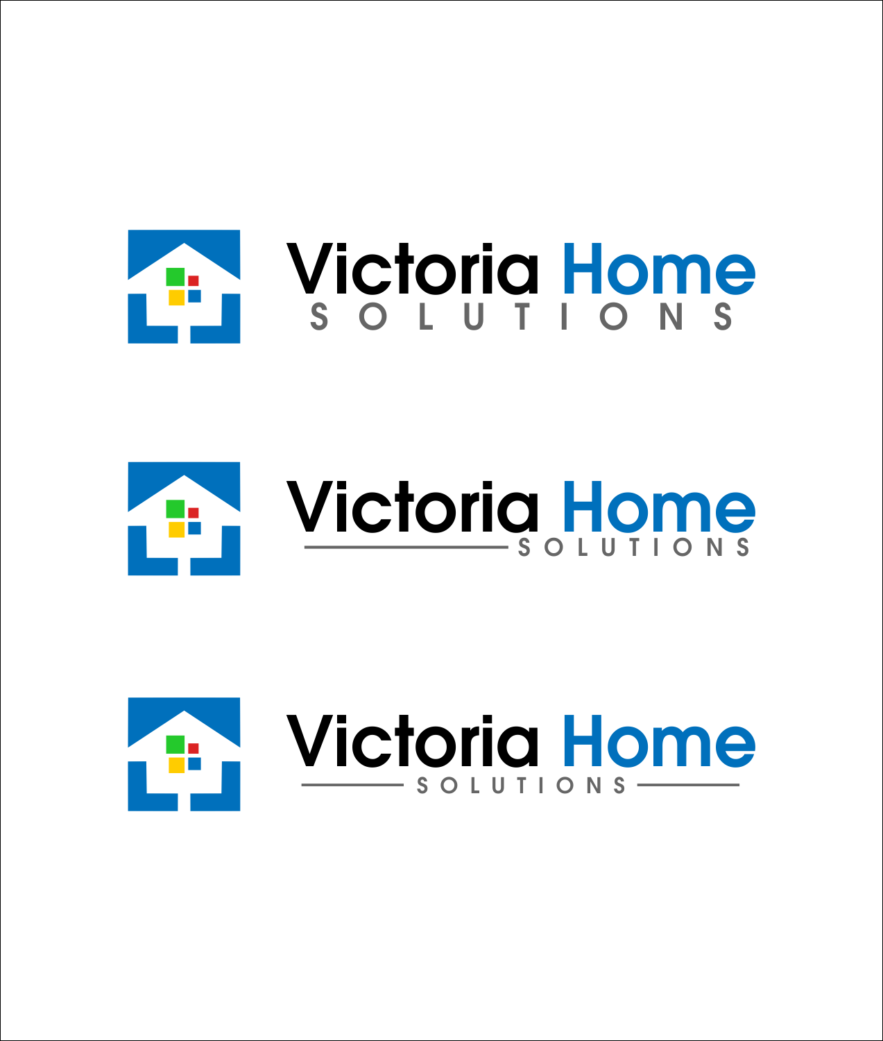 Logo Design by JM GRAPHICS for Victoria Home Solutions | Design #8526792