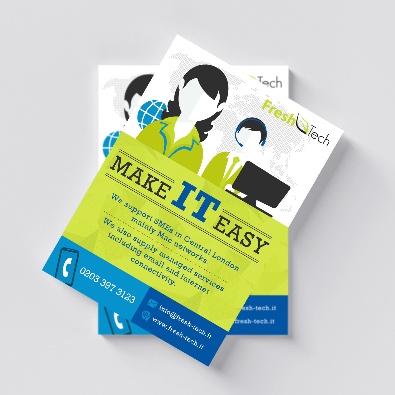 Flyer Design by Kishaloy_D for Fresh Tech Ltd | Design #8461375