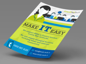 Flyer Design by Kishaloy_D for Fresh Tech Ltd | Design: #9333128