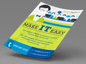 Mac IT Support company needs a flyer | Flyer-Design von Kishaloy_D