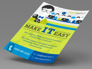 Flyer Design by Kishaloy_D for Fresh Tech Ltd | Design: #9499770