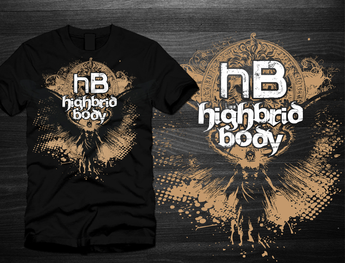 Diseño de Camiseta por Ragewolf para Hybrid Body | Diseño #8451257