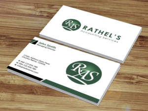 Business Card Design by Creations Box 2015 for Rathel's Accounting Service | Design: #8425414