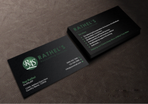 Business Card Design by Creations Box 2015 for Rathel's Accounting Service | Design: #8425448