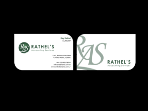 Business Card Design by Creations Box 2015 for Rathel's Accounting Service | Design: #8425462