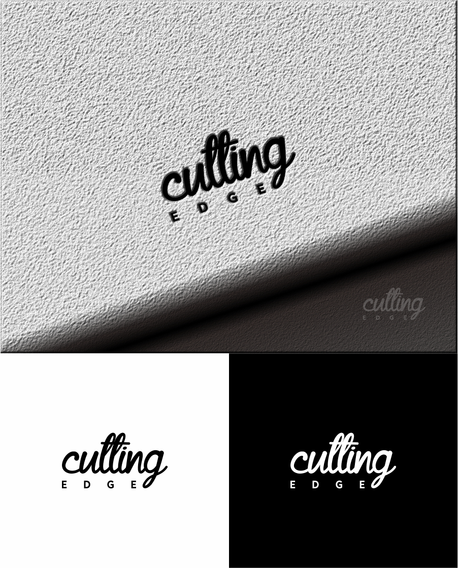 Logo Design by g234t_d4y for Cutting edge | Design #8438788