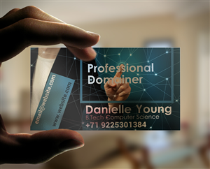 Business Card Design by Giovanni for Maxton Technology | Design: #1985295