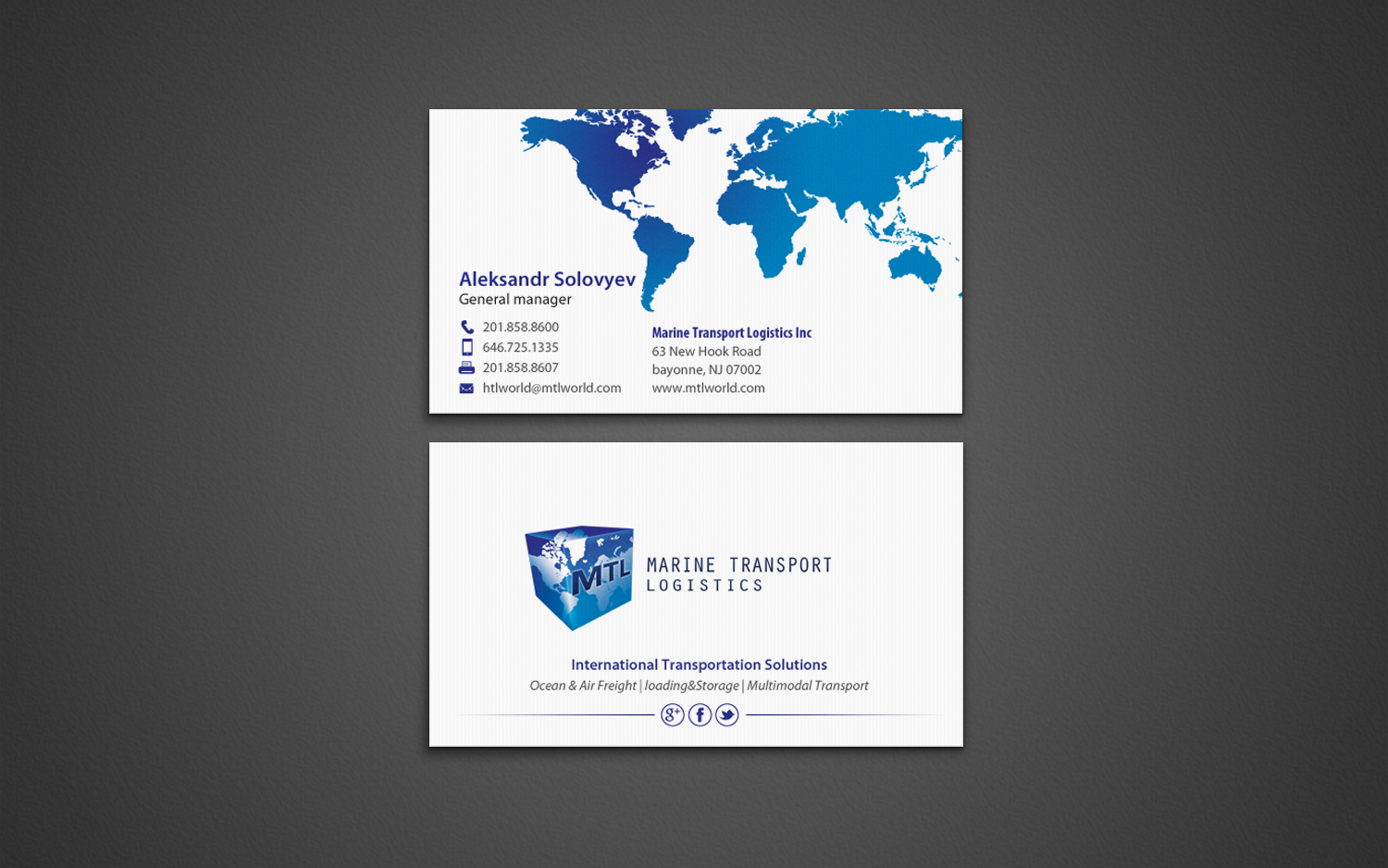 Business Card Design by chandrayaan.creative for Micro Express Consulting | Design #8424008