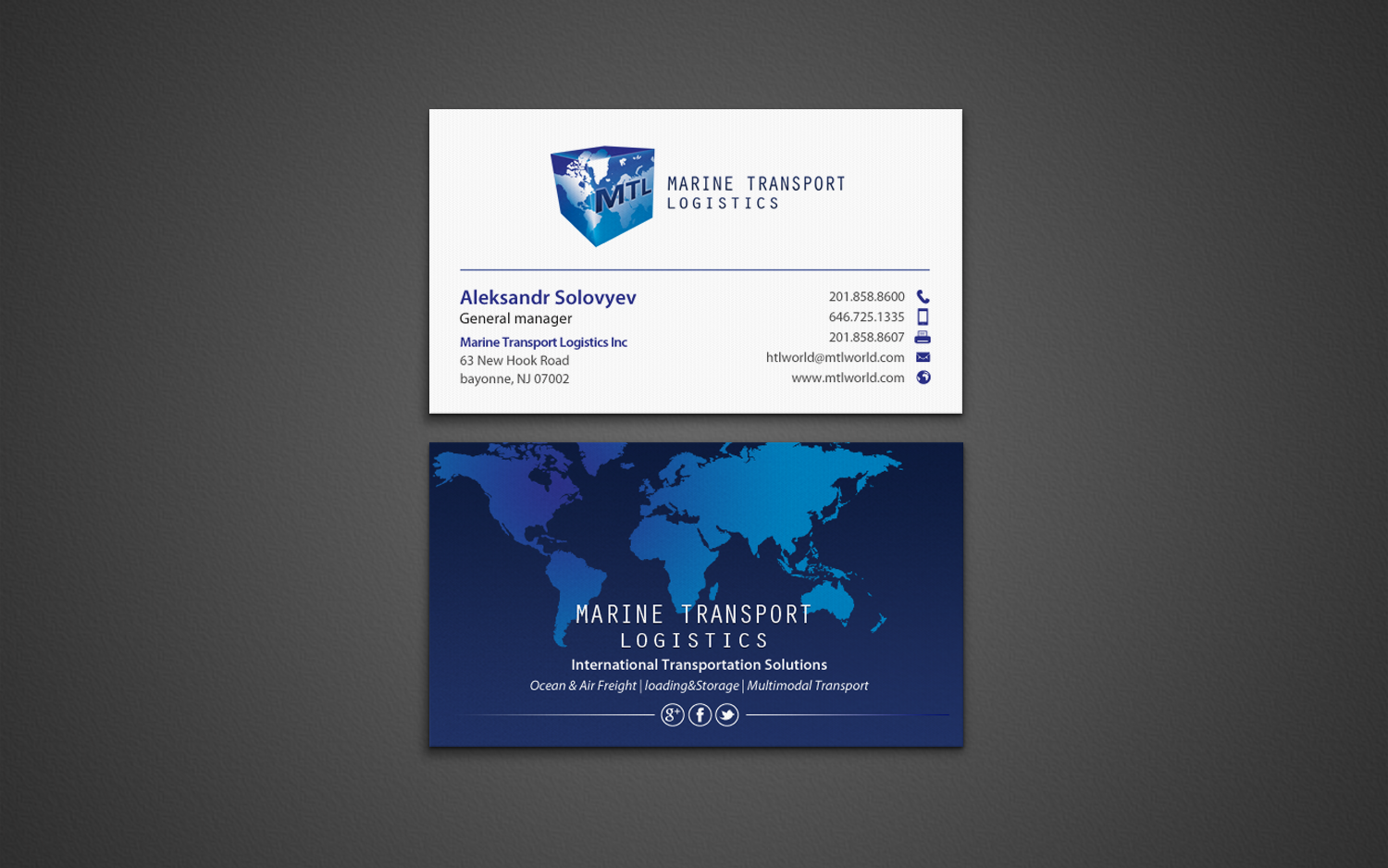Business Card Design by chandrayaan.creative for Micro Express Consulting | Design #8424018