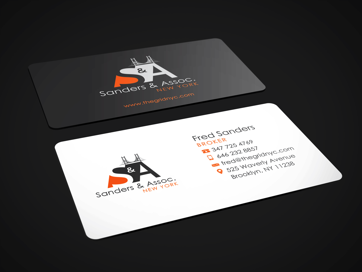 Visitenkarten-Design von Riz' für sanders & associates | Design #8418705