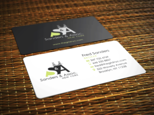 Visitenkarten-Design von Riz' für sanders & associates | Design #8453573