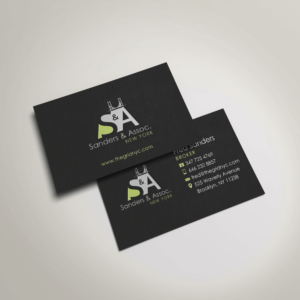 Design de Carte de Visite par Riz' pour sanders & associates | Design : #8453716