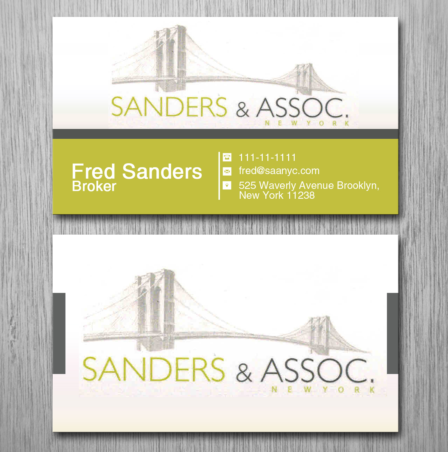 Design de Carte de Visite par Lanka Ama pour sanders & associates | Design #8420236