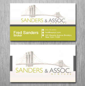 Diseño de Tarjeta de Presentación por Lanka Ama para sanders & associates | Diseño: #8420236