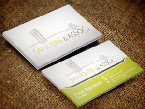 Diseño de Tarjeta de Presentación por Lanka Ama para sanders & associates | Diseño: #8420240