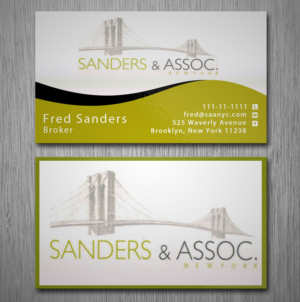 Diseño de Tarjeta de Presentación por Lanka Ama para sanders & associates | Diseño: #8420241