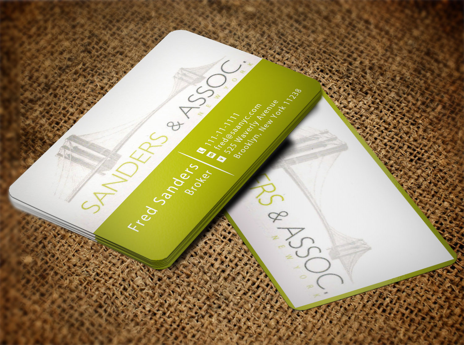 Design de Carte de Visite par Lanka Ama pour sanders & associates | Design #8420242