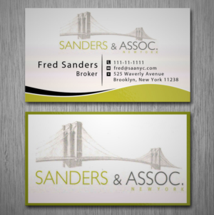 Diseño de Tarjeta de Presentación por Lanka Ama para sanders & associates | Diseño: #8420244