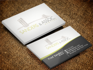Visitenkarten-Design von Lanka Ama für sanders & associates | Design: #8420250