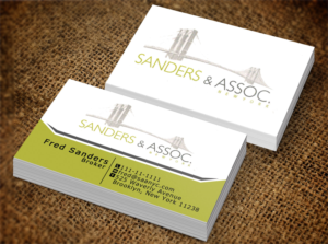 Visitenkarten-Design von Lanka Ama für sanders & associates | Design: #8420251
