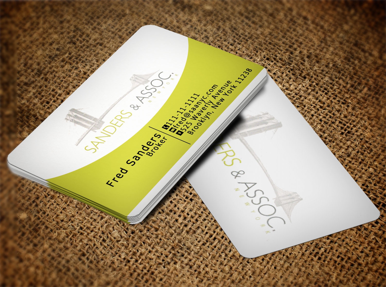 Business Card Design by Lanka Ama for sanders & associates | Design #8420253