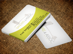 Visitenkarten-Design von Lanka Ama für sanders & associates | Design: #8420253