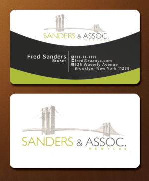 Visitenkarten-Design von Lanka Ama für sanders & associates | Design: #8420254