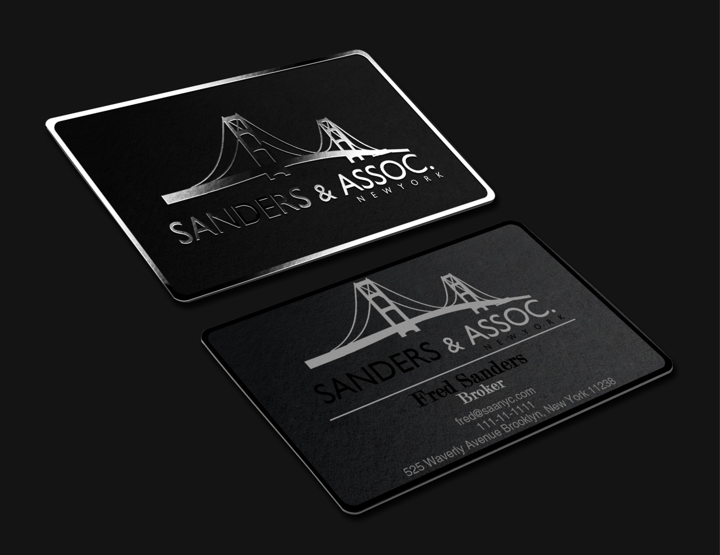Business Card Design by Lanka Ama for sanders & associates | Design #8461959