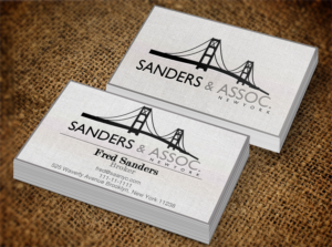 Design de Carte de Visite par Lanka Ama pour sanders & associates | Design : #8461963