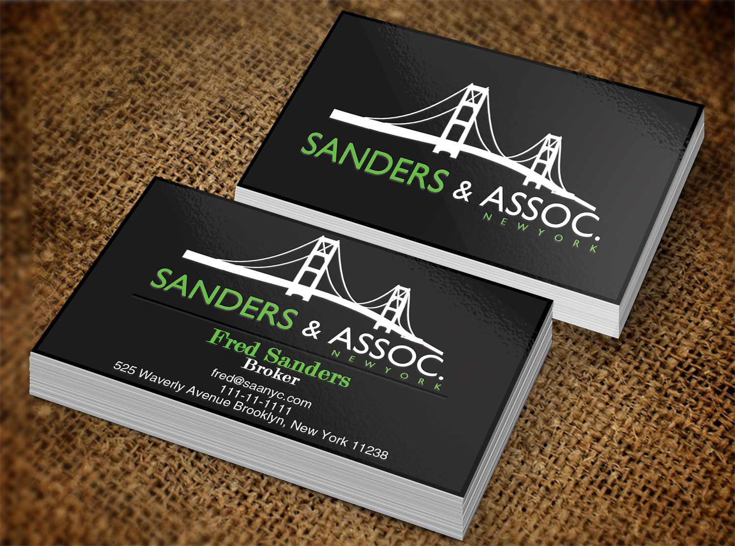 Visitenkarten-Design von Lanka Ama für sanders & associates | Design #8469720