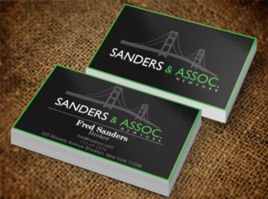 Design de Carte de Visite par Lanka Ama pour sanders & associates | Design : #8469721