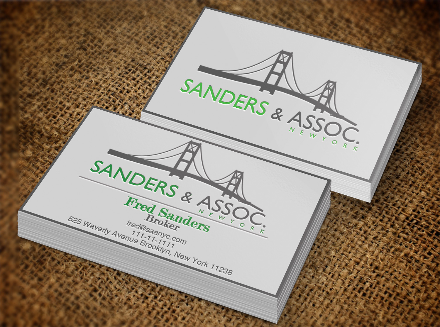 Visitenkarten-Design von Lanka Ama für sanders & associates | Design #8469726