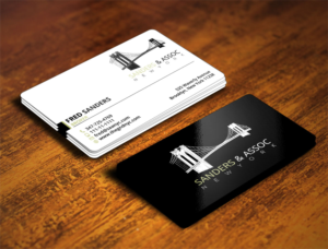 Diseño de Tarjeta de Presentación por Verified artistry (Design garden) para sanders & associates | Diseño: #8436491