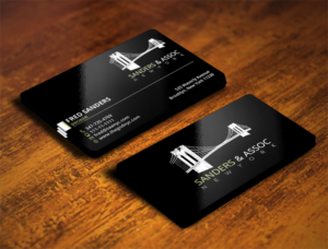 Diseño de Tarjeta de Presentación por Verified artistry (Design garden) para sanders & associates | Diseño: #8436493