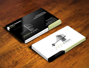 Design de Carte de Visite par Verified artistry (Design garden) pour sanders & associates | Design : #8436502