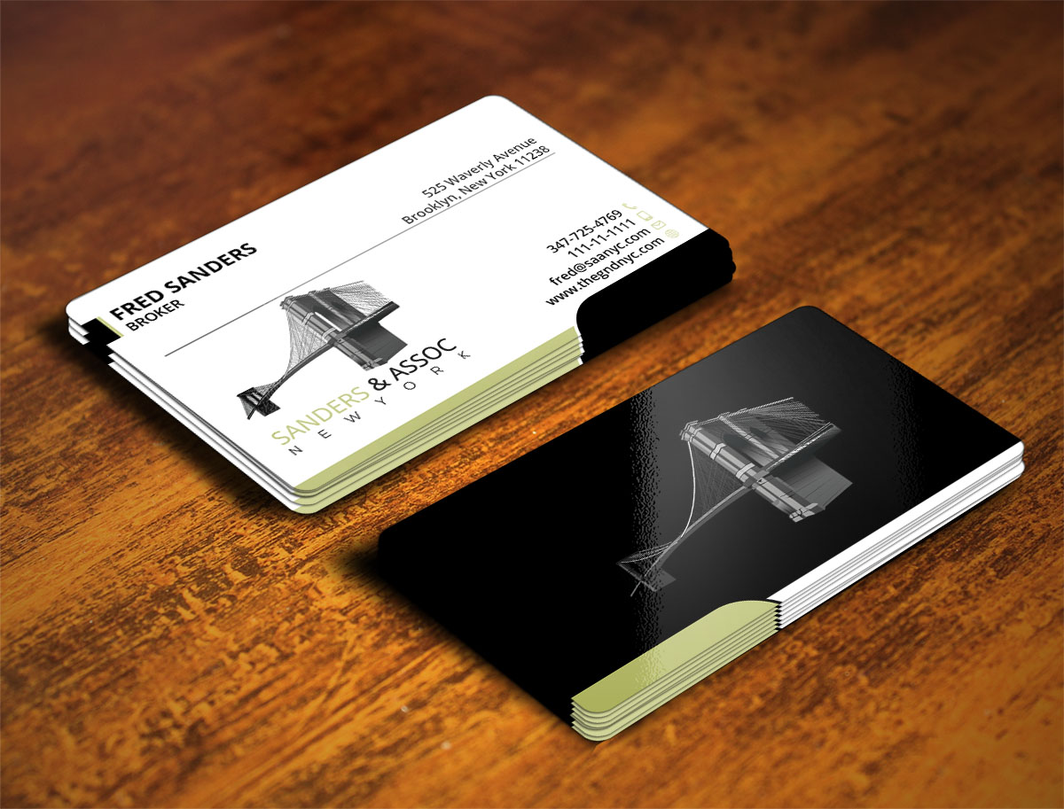 Visitenkarten-Design von Verified artistry (Design garden) für sanders & associates | Design #8436503