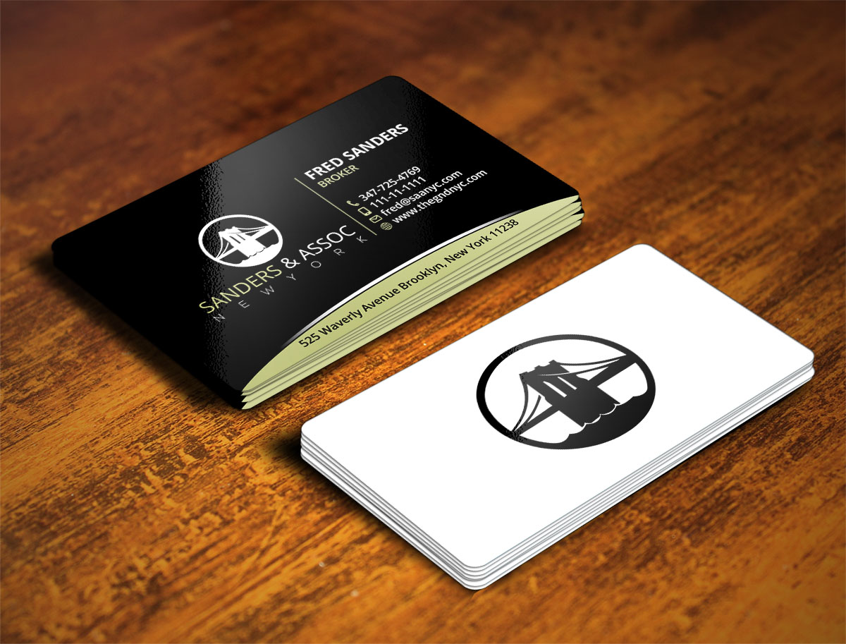 Visitenkarten-Design von Verified artistry (Design garden) für sanders & associates | Design #8436506