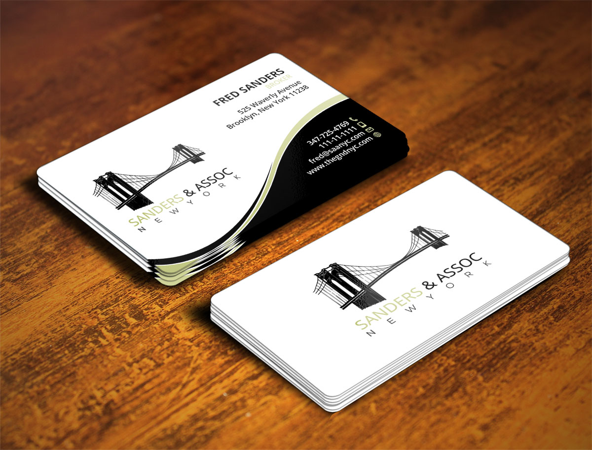 Visitenkarten-Design von Verified artistry (Design garden) für sanders & associates | Design #8436513