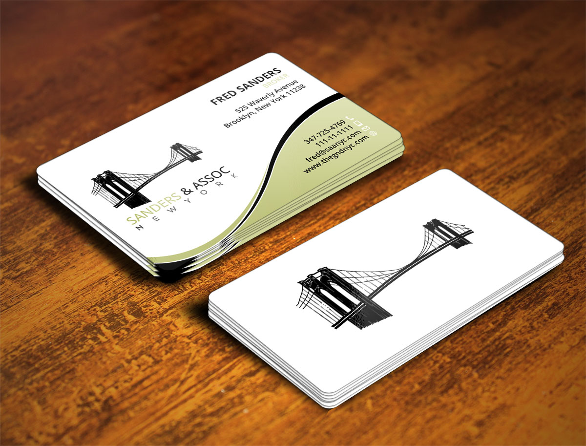 Visitenkarten-Design von Verified artistry (Design garden) für sanders & associates | Design #8436516