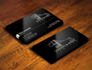 Design de Carte de Visite par Verified artistry (Design garden) pour sanders & associates | Design : #8454874
