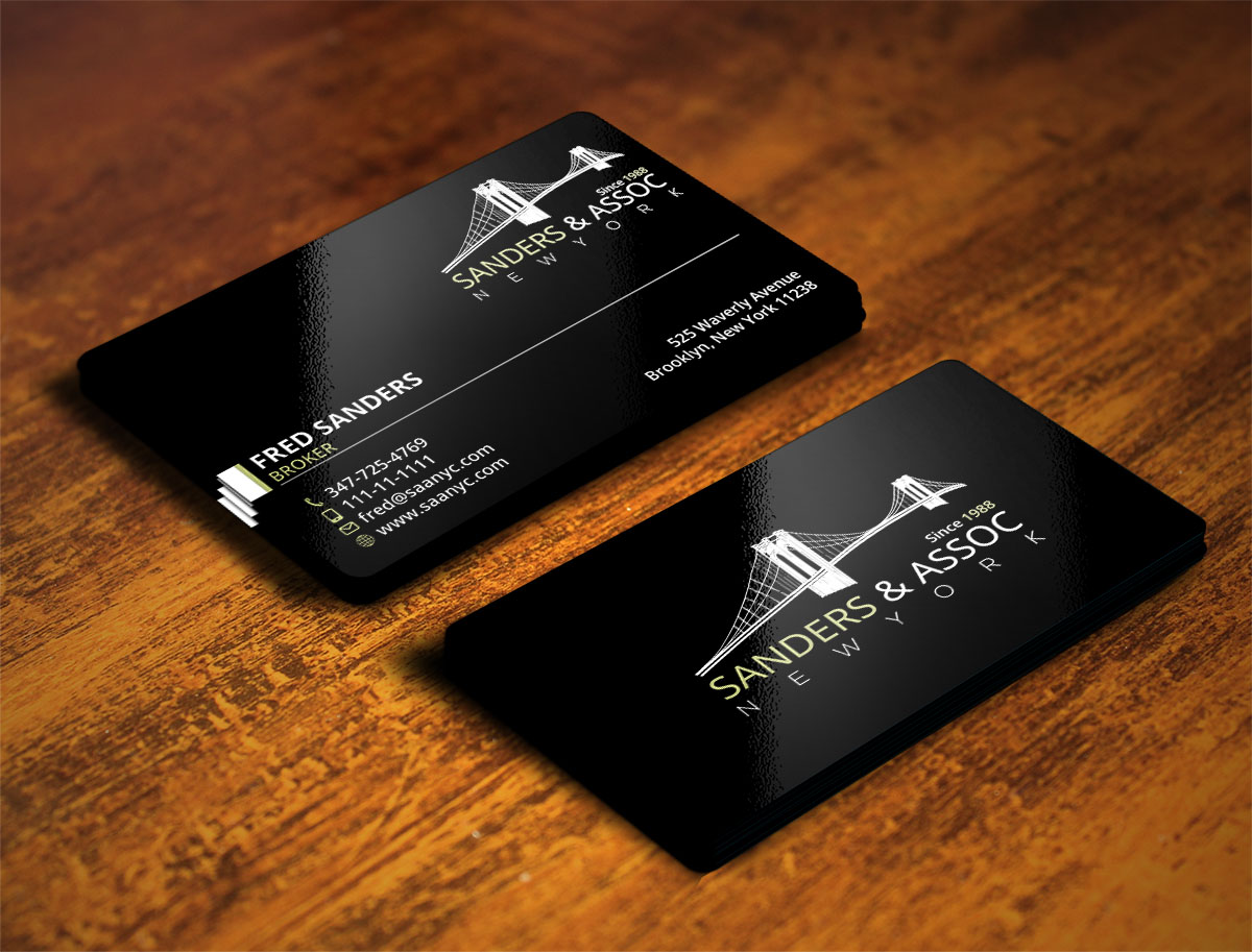 Business Card Design by Verified artistry (Design garden) for sanders & associates | Design #8463819