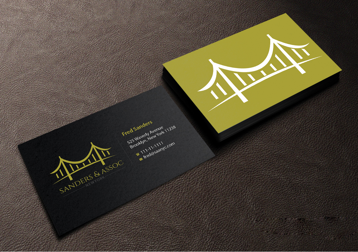 Diseño de Tarjeta de Presentación por Creations Box 2015 para sanders & associates | Diseño #8433669
