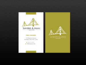 Visitenkarten-Design von Creations Box 2015 für sanders & associates | Design: #8433671