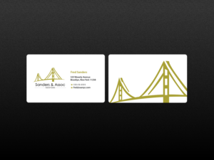 Visitenkarten-Design von Creations Box 2015 für sanders & associates | Design: #8433672