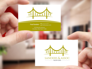 Visitenkarten-Design von Creations Box 2015 für sanders & associates | Design: #8433674